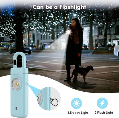 Rechargeable Personal Alarm for Women - 2 Pack Christmas Birthday Gifts for Women, Daughter, College Student, Teen Girl, Night Workers, Elders, Kids, Siren Alarm, USB Charging